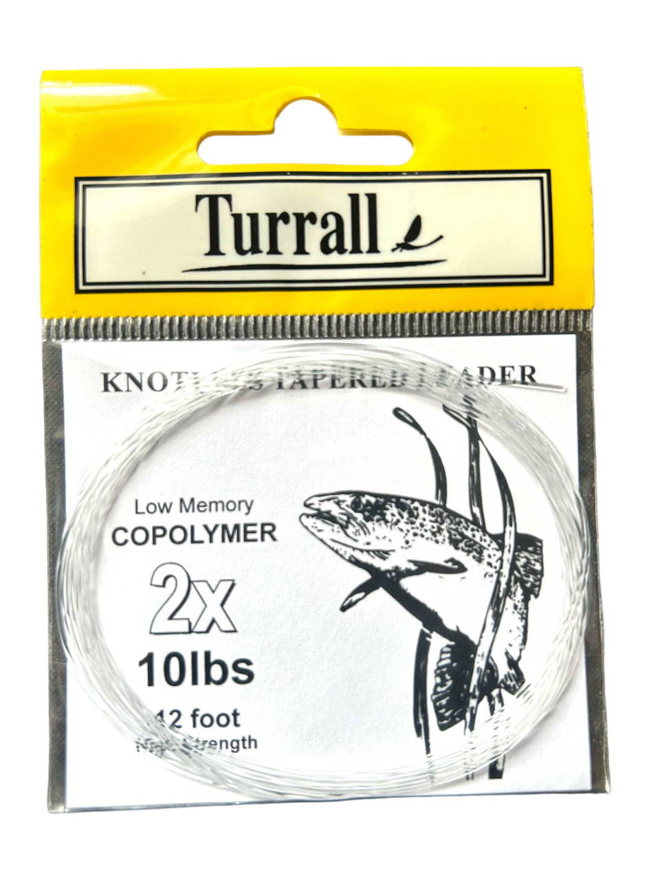 Turrall 12ft Tapered Fly Leaders